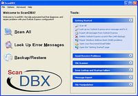 ScanDBX for Outlook Express pour mac