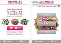 Aquarelle livraison de fleurs Android pour mac
