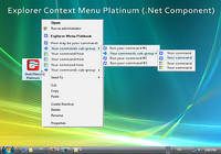 Explorer Context Menu Platinum (.Net Component) pour mac