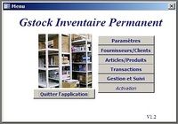 Gstock Inventaire Permanent pour mac