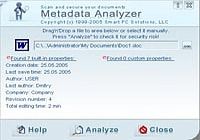 Metadata Analyzer pour mac