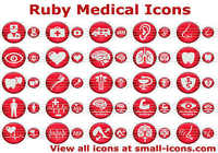 Ruby Medical Icons pour mac