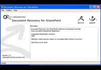 Document Recovery for SharePoint pour mac