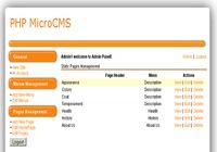 PHP MicroCMS
