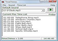 TimeChimes Automated Audio Player