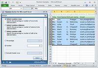 Random Sorter for Microsoft Excel pour mac
