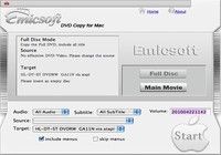 Emicsoft DVD Copier pour Mac pour mac