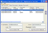 Password Recovery Engine for Outlook Express