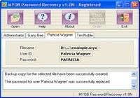 MYOB Password Recovery pour mac