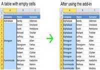Fill Blank Cells for Microsoft Excel pour mac