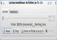 Le lecteur modéliseur de fichier wav en jo-7z pour mac