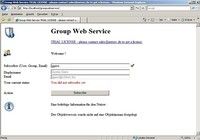 GroupWebService pour mac