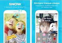 Snow - Selfie, Sticker animé android pour mac