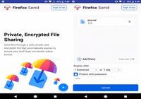 Firefox Send Android  pour mac