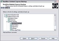 BackRex Outlook Express Backup pour mac