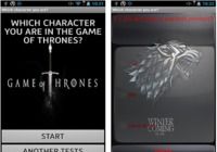 Who are you in Game of Thrones Android pour mac