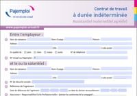 Contrat de travail assistant(e) maternel(le) agréé(e) pour mac