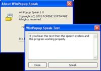 WinPopup Speak! pour mac