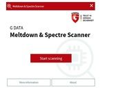 G DATA Meltdown & Spectre Scanner
