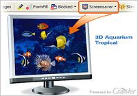 Crawler 3D Tropical Aquarium Screensaver pour mac