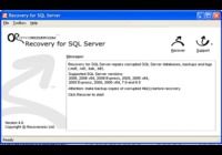 Recovery for SQL Server pour mac