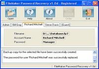 FileMaker Password Recovery