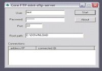Core FTP Mini SFTP Server pour mac