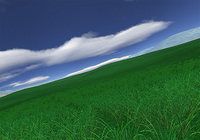 Green Fields 3D screensaver pour mac