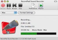 RecordPad Sound Recorder for Mac pour mac