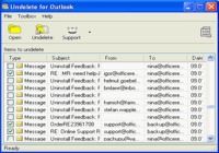 Undelete for Outlook pour mac