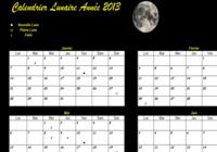 Calendrier lunaire 2013 pour mac