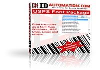 USPS Barcode Postnet Fonts pour mac