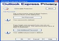 Outlook Express Privacy pour mac