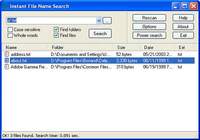 Instant File Name Search pour mac