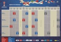 Calendrier officiel de la Coupe de Confédérations 2017 pour mac