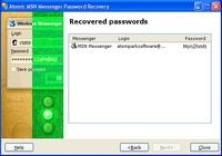 Atomic MSN Password Recovery pour mac