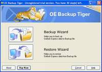 Outlook Express Backup Tiger pour mac