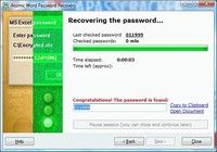 Atomic Excel Password Recovery pour mac