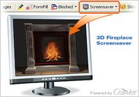 Crawler 3D Fireplace Screensaver pour mac