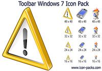 Toolbar Windows 7 Icon Pack pour mac