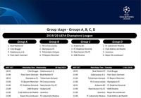 Ligue des Champions Calendrier 2019 (Phase de groupes) pour mac
