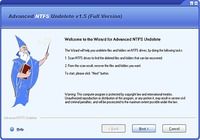 Advanced NTFS Undelete