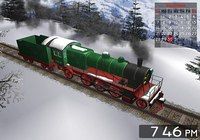 Winter Train 3D Screensaver pour mac