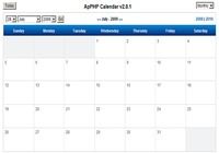 ApPHP Calendar - PHP Calendar Script