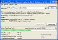 Password Recovery Engine for Word pour mac