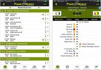 Foot en direct iOS