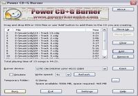 Power CD+G Burner pour mac