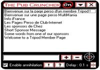 The Pub Cruncher pour mac