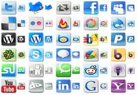 Free Social Media Icons pour mac