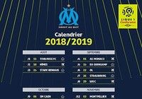 Calendrier OM Ligue 1 2018-2019  pour mac